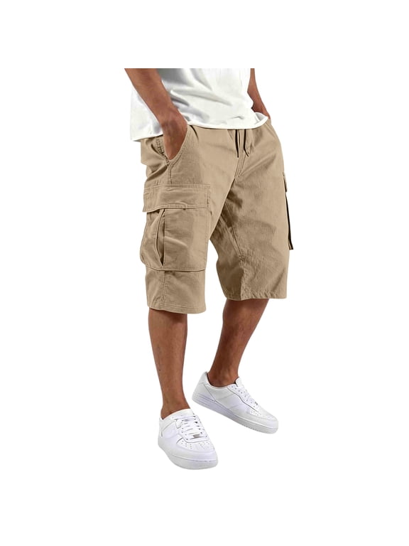 Men's and Big Men's Stretch Cargo Shorts