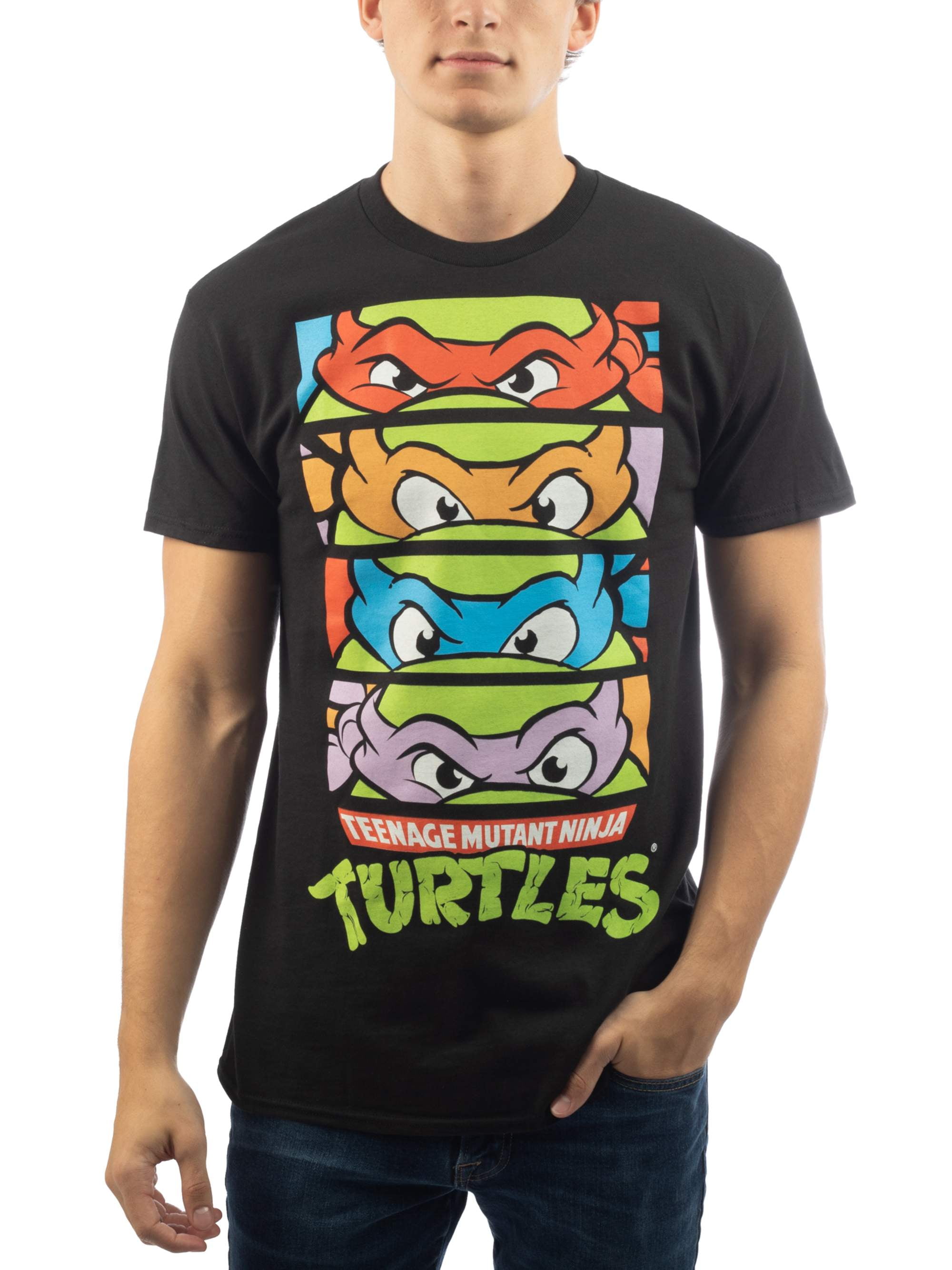 Men's and Big Men's TMNT Mutant Ninja Turtles Turtles Eyes Graphic T-shirt  