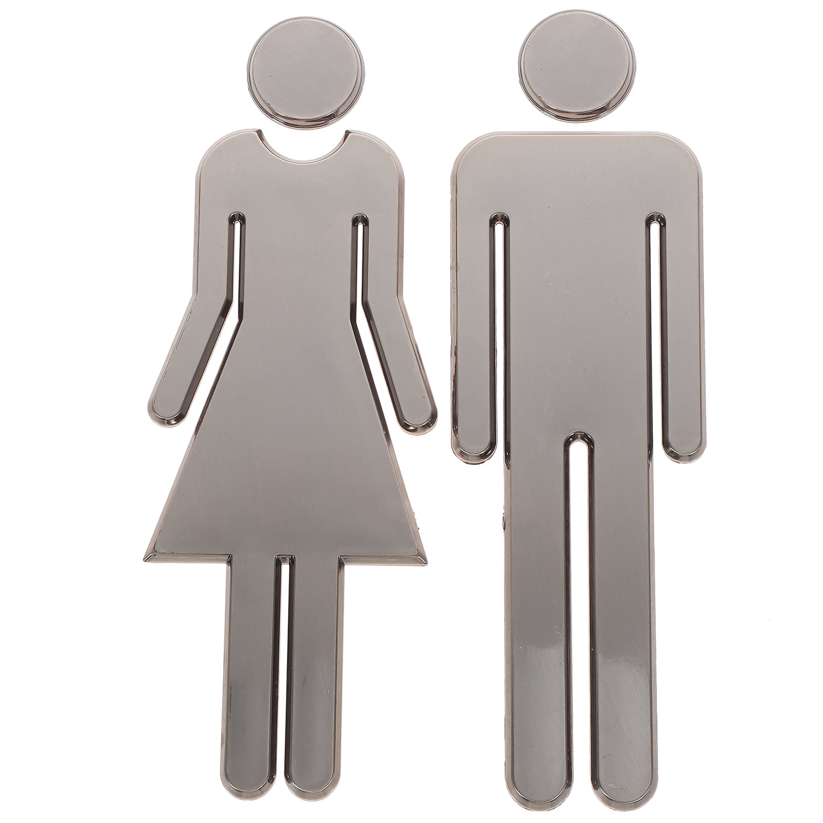 Men's and Women's Bathroom Signs Restroom Decorations Man Signage ...