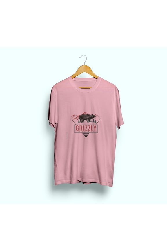 Men's and Women's Loose T-Shirts - GRIZZLY STRONG BEAR Casual, Simple, and Trendy Fashion for Everyday Wear