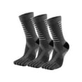 thumbnail image 1 of Men's and Women's Mid-Cut Running Toe Socks - Coolmax Material, Quick-Dry Toe Socks, Suitable for Trail Running, Marathon, Hiking (3 Pairs), 1 of 8