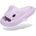 thumbnail image 1 of Men's and Women's Shark Slides Cloud Slippers Summer Novelty Open Toe Slide Sandals Anti-Slip Beach Pool Shower Shoes with Cushioned Thick Sole, 1 of 8