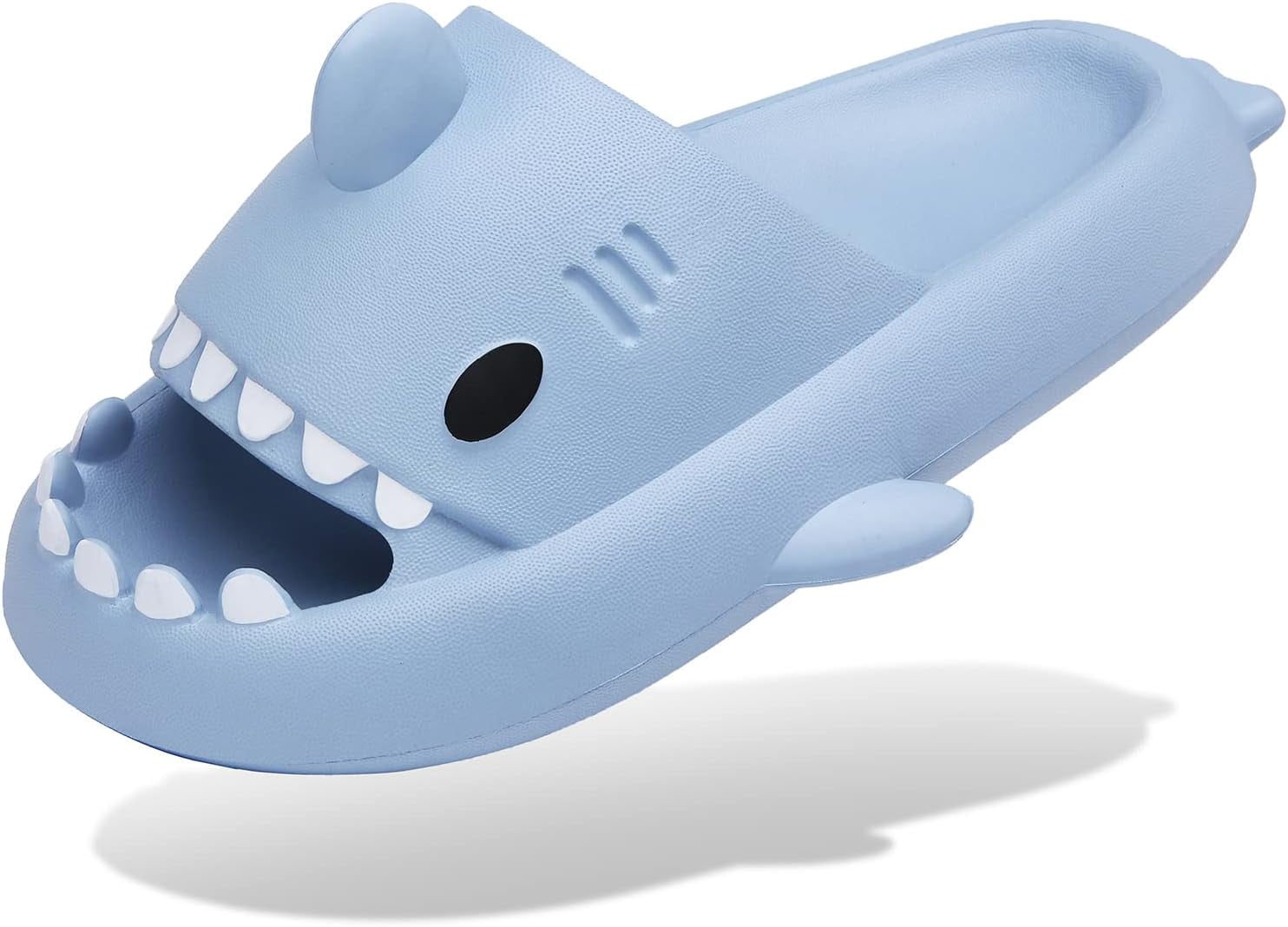 【MODERNIF】Sharksole slippers Men's and Women's Shark Slides Cloud Slippers Summer Novelty