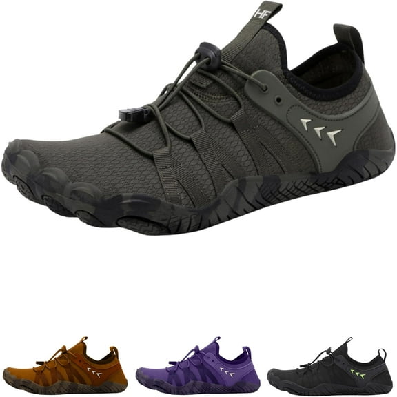 Men's and Women's Shoes - Wide Toe Box & Anti-Slip Design, Lightweight Breathable Quick-Dry Outdoor Footwear