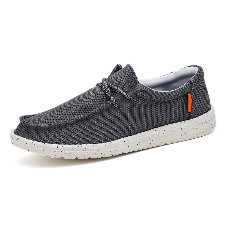 Stylish Men\'s Slip-On Loafers - Black and Gray Gerald Men main image 4