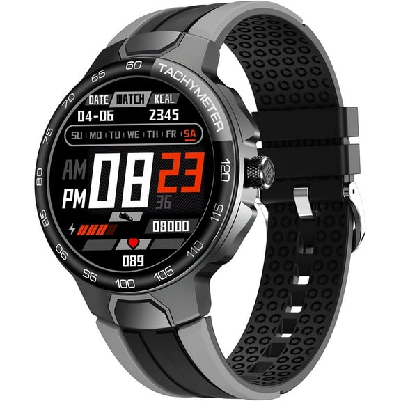 Men's and Women's Smart Watch, Fitness Watch, with Heart Rate Monitor, Sleep Tracker, 1.3 Inch IP68 Waterproof, for Android iOS Phones