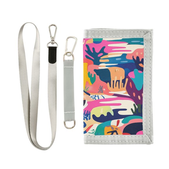 Men's and Women's Wallets Stylish and Functional Wallet Novelty Wallets Perfect Gift for All Occasions Cartoon Animals and Plants