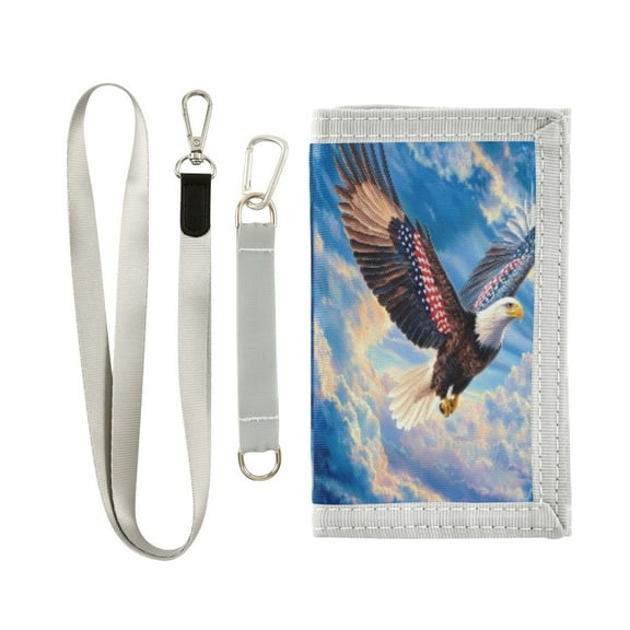 Men's and Women's Wallets Stylish and Functional Wallet Novelty Wallets Perfect Gift for All Occasions Eagle Flying