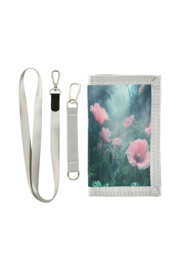 Men's and Women's Wallets Stylish and Functional Wallet Novelty Wallets Perfect Gift for All Occasions Surreal Garden