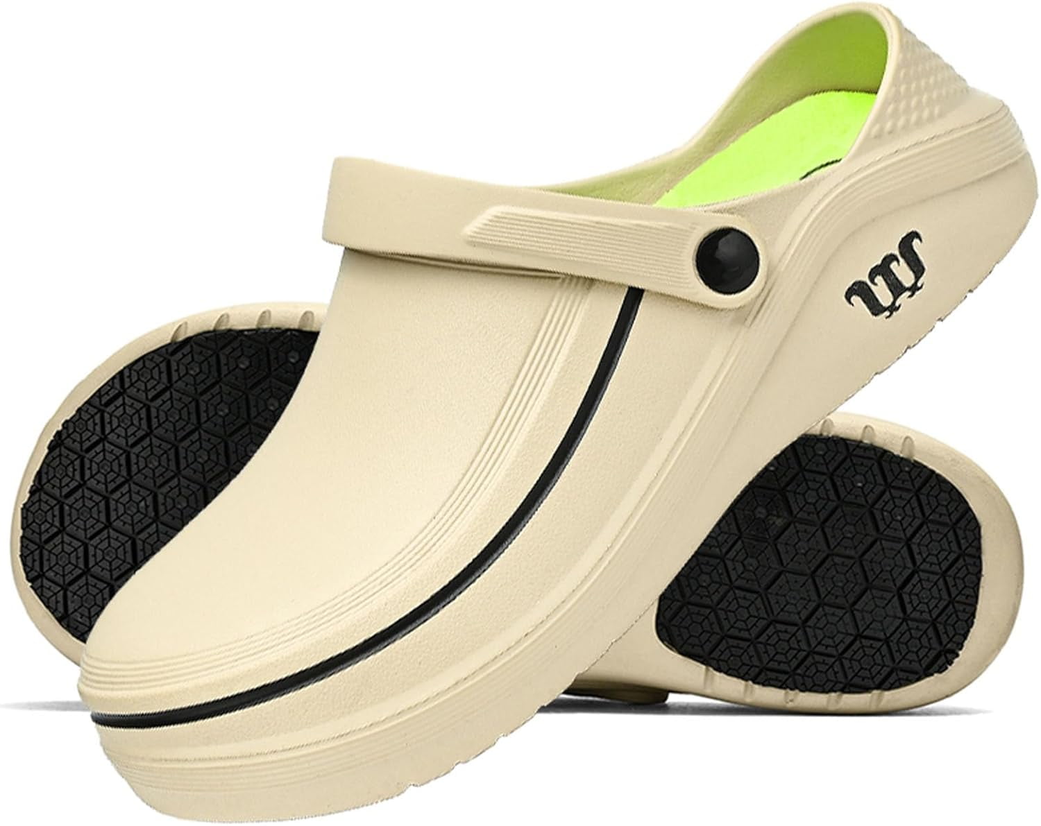 Men's and Women's Work Clogs Unisex Garden Chef Shoes Non Slip