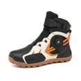 thumbnail image 1 of Men's and women's all-season motorcycle riding boots and motorcycle shoes,Black and yellow,47, 1 of 22