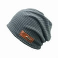 thumbnail image 1 of Men's and women's cotton  Head Knit Hat, Beanie Hat , Slouchie Cap, 1 of 5
