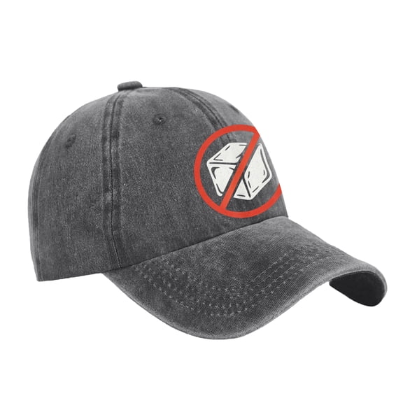 Men's and women's distressed washed baseball caps, personalized patterned printed casual hats