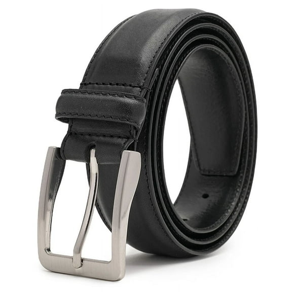 Men’s belts With Full Grain Genuine Leather Casual Dress Belts for Men 1.3inch