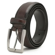 Men s belts With Full Grain Genuine Leather Casual Dress Belts for Men 1.3inch