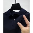 thumbnail image 1 of Men‘s breathable t-shirt  business casual polos shirt summer new fashionable short sleeved clothing  comfortable special price, 1 of 7