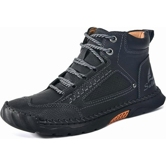 Men's casual Boots - Lace-up casual men's shoes, Supportive for All-Day Comfort