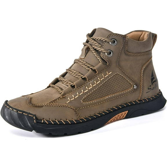 Men's casual Boots - Lace-up casual men's shoes, Supportive for All-Day Comfort