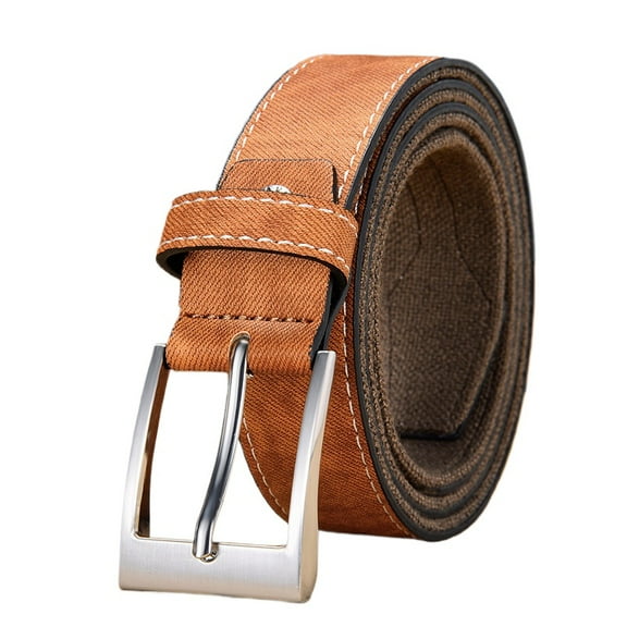 Men's casual belt wholesale source factory cross-border canvas splicing belt versatile student belt