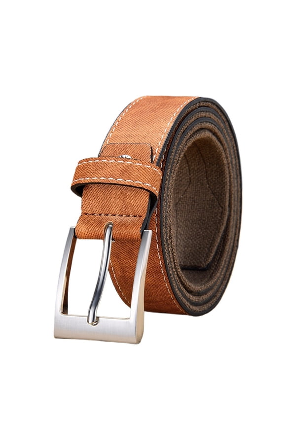 Men's casual belt wholesale source factory cross-border canvas splicing belt versatile student belt