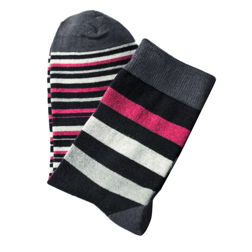 Men's colorful Autumn Fashion color striped so socks in tube casual