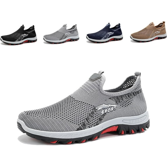 Men's comfortable shoes, anti-slip breathable shoes and casual Walking Sport shoes