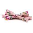 thumbnail image 1 of Men's cotton floral print bow tie, 1 of 5