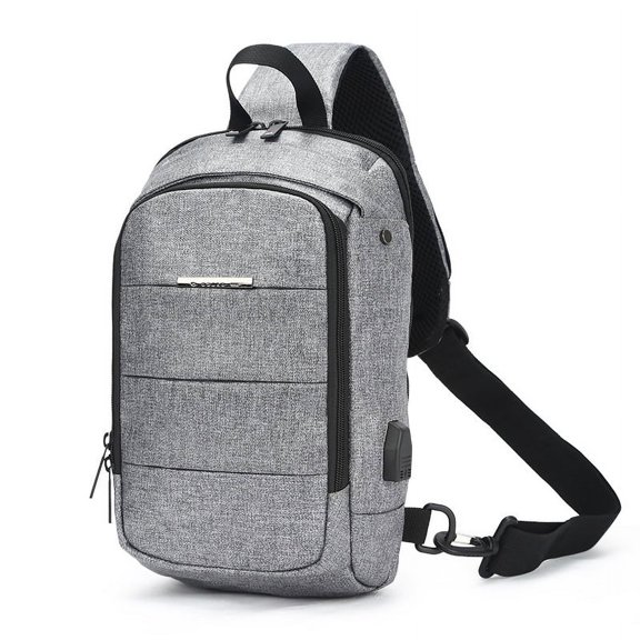 Men's crossbody bag,Black