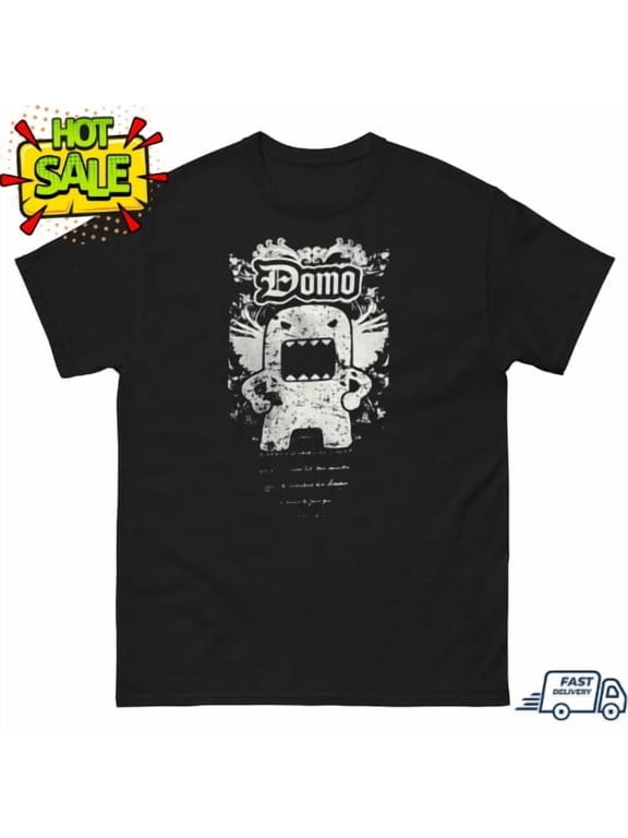 Men's domo t shirt grunge scene emo hot topic Cyber y2k skull Affliction Style