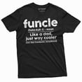 thumbnail image 1 of Men's funcle Funny Uncle gift T-shirt Fathers day Uncle gift ideas uncle definition mens shirts, 1 of 7
