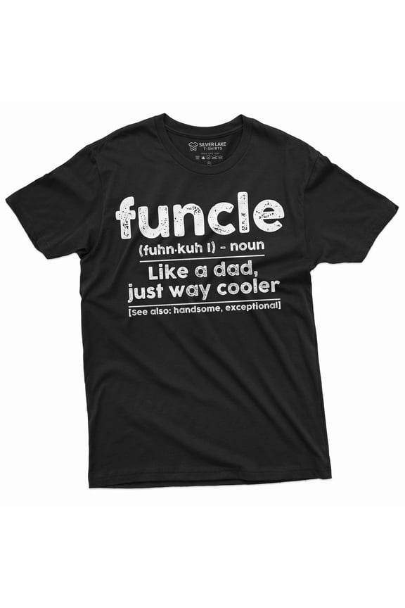 Men's funcle Funny Uncle gift T-shirt Fathers day Uncle gift ideas uncle definition mens shirts