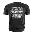 thumbnail image 1 of Men's funny Birthday gift T-shirt sarcastic bday Christmas Father's day gift papa grandpa dad tee (4X-Large Black), 1 of 7