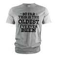 thumbnail image 1 of Men's funny Birthday gift T-shirt sarcastic bday Christmas Father's day gift papa grandpa dad tee (Large Grey), 1 of 7