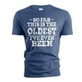 thumbnail image 1 of Men's funny Birthday gift T-shirt sarcastic bday Christmas Father's day gift papa grandpa dad tee (Medium Navy Blue), 1 of 7