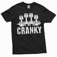 thumbnail image 1 of Men's funny Mechanic Tee Cranky Shirt Car Engine Tee Dad Tee Mechanics Shirt (XX-Large Black), 1 of 6