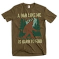 thumbnail image 1 of Men's funny dad like me is hard to find T-shirt Papa Daddy Tshirt (X-Large Military Green), 1 of 6