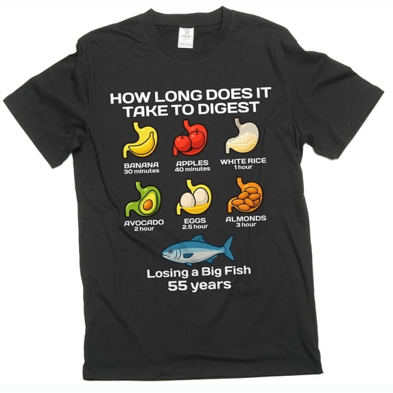 Men's funny fishing T-shirt sarcastic Fisherman hobby Fish Tee Shirt (5X-Large Black)