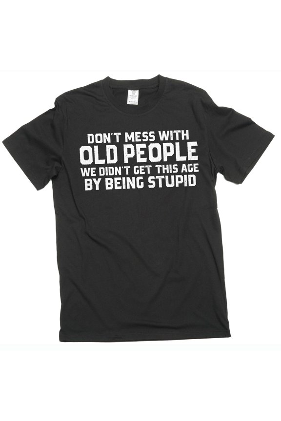 Men's funny papa grandpa T-shirt wise old man humorous father's day tee