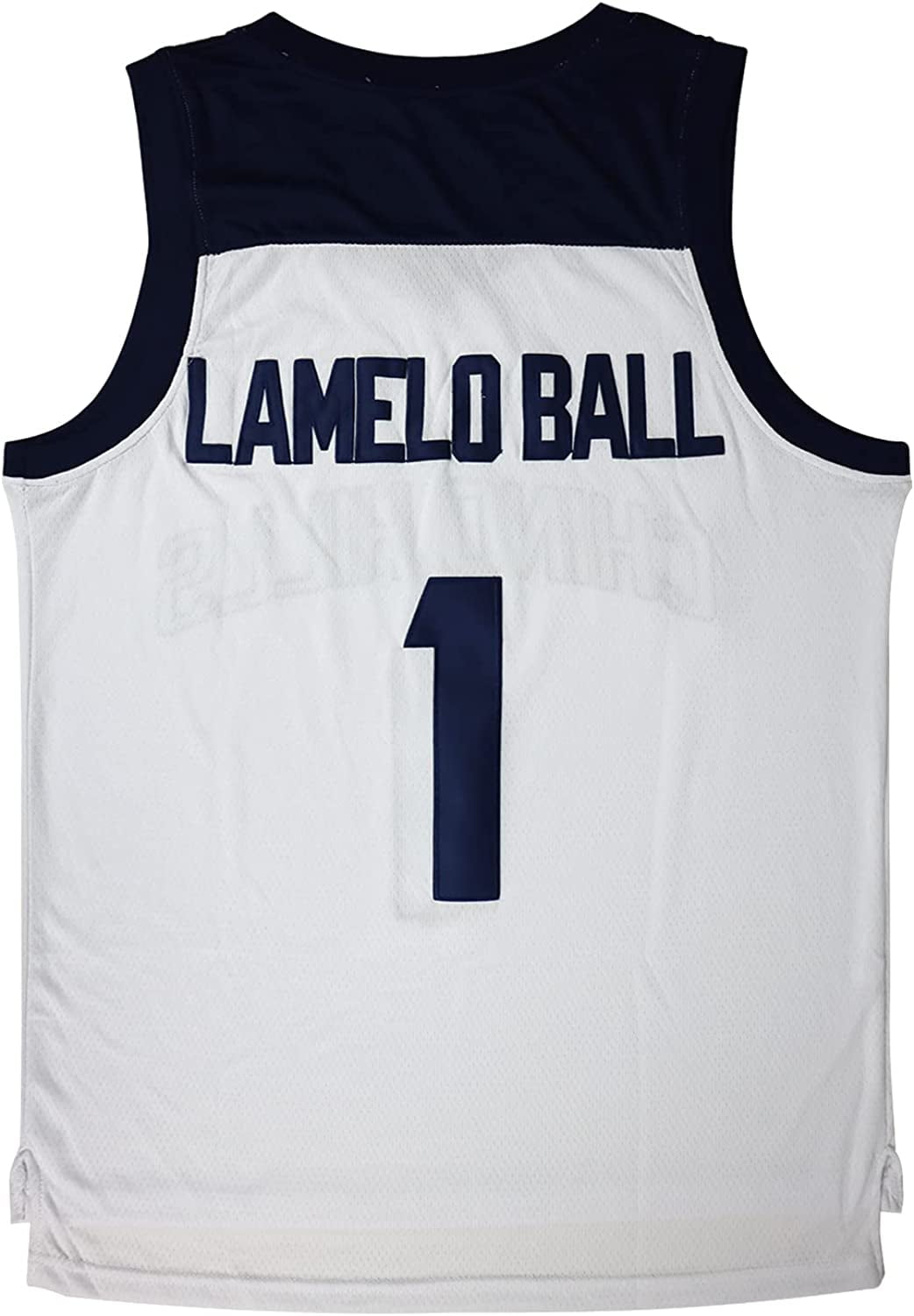 Men's high School 1 Basketball Jersey Stitched Letters and Numbers