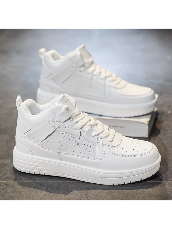 Men's high-top non-slip breathable athletic shoes, soft and comfortable sneakers