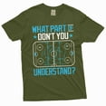 thumbnail image 1 of Men's ice Hockey Funny T-Shirt Sports Hobby Hockey Player Sarcastic Tee Shirt (4X-Large Military Green), 1 of 7