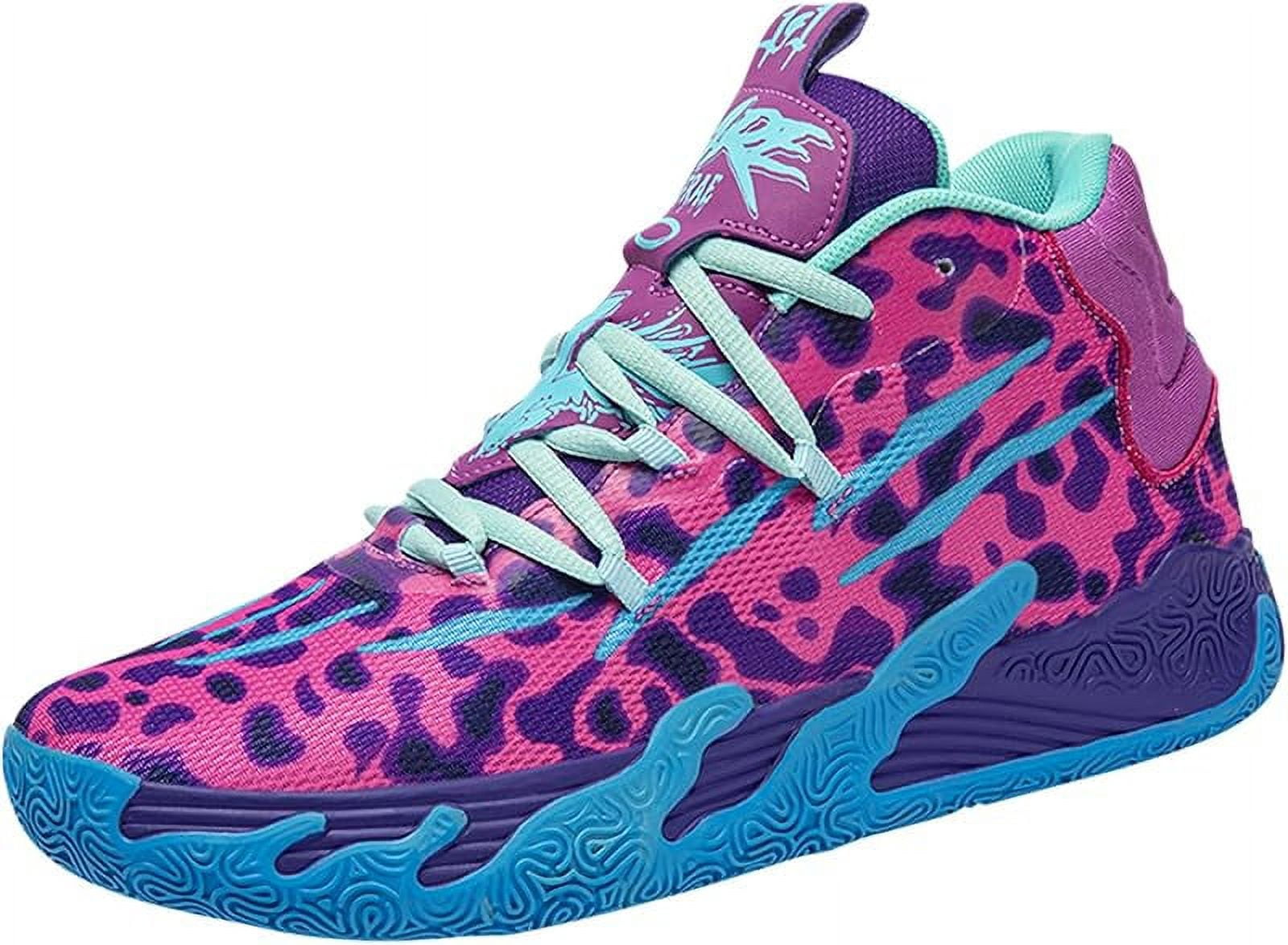 Men\'s Lace Up High Top Basketball Sneakers Retro Athletic Training Shoes Non AND1 Athletic Basketball Shoes Streetball High Top Sneakers  main image 3