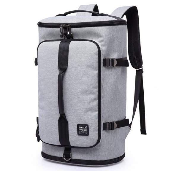 Men's large capacity multifunctional bag,Light Grey