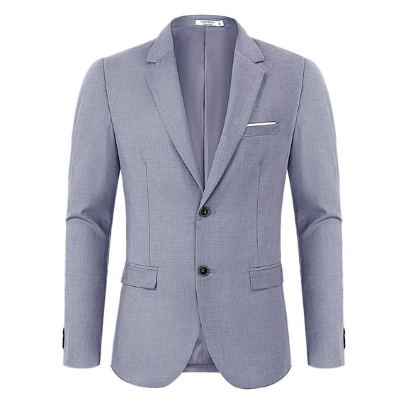 Men's lightweight business jacket with two button tops