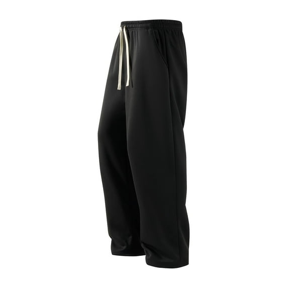 Men's loose straight-leg casual pants suitable for daily wear and exercise. Men's sports pants are available in S-18XL