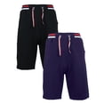 thumbnail image 1 of Men's lounge Tech Jogger Shorts with Zipper Side Pockets (2-Pack), 1 of 2