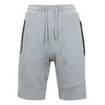 thumbnail image 1 of Men's lounge Tech Jogger Shorts with Zipper Side Pockets (S-2XL), 1 of 3