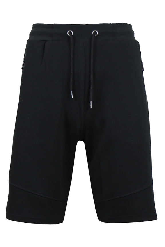 Men's lounge Tech Jogger Shorts with Zipper Side Pockets (S-2XL)
