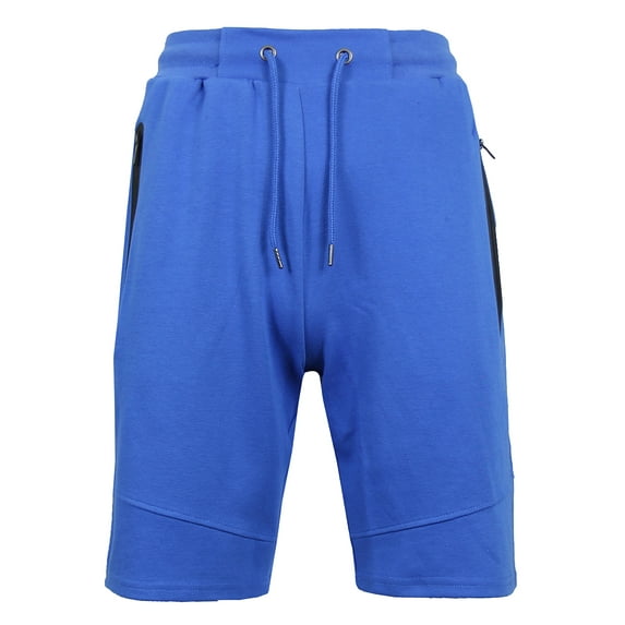 Men's lounge Tech Jogger Shorts with Zipper Side Pockets (S-2XL)