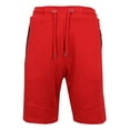 thumbnail image 1 of Men's lounge Tech Jogger Shorts with Zipper Side Pockets (S-2XL), 1 of 3